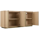 Academia Four Door Sideboard with Handles by Hooker