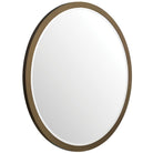 Academia Round Metal Mirror by Hooker