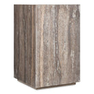 Harmony Travertine Side Table Hooker