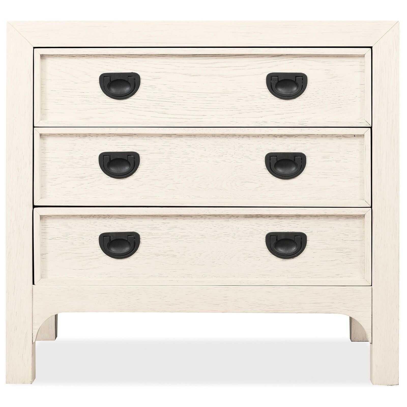 Harmony Three-Drawer Bedside Table by Hooker