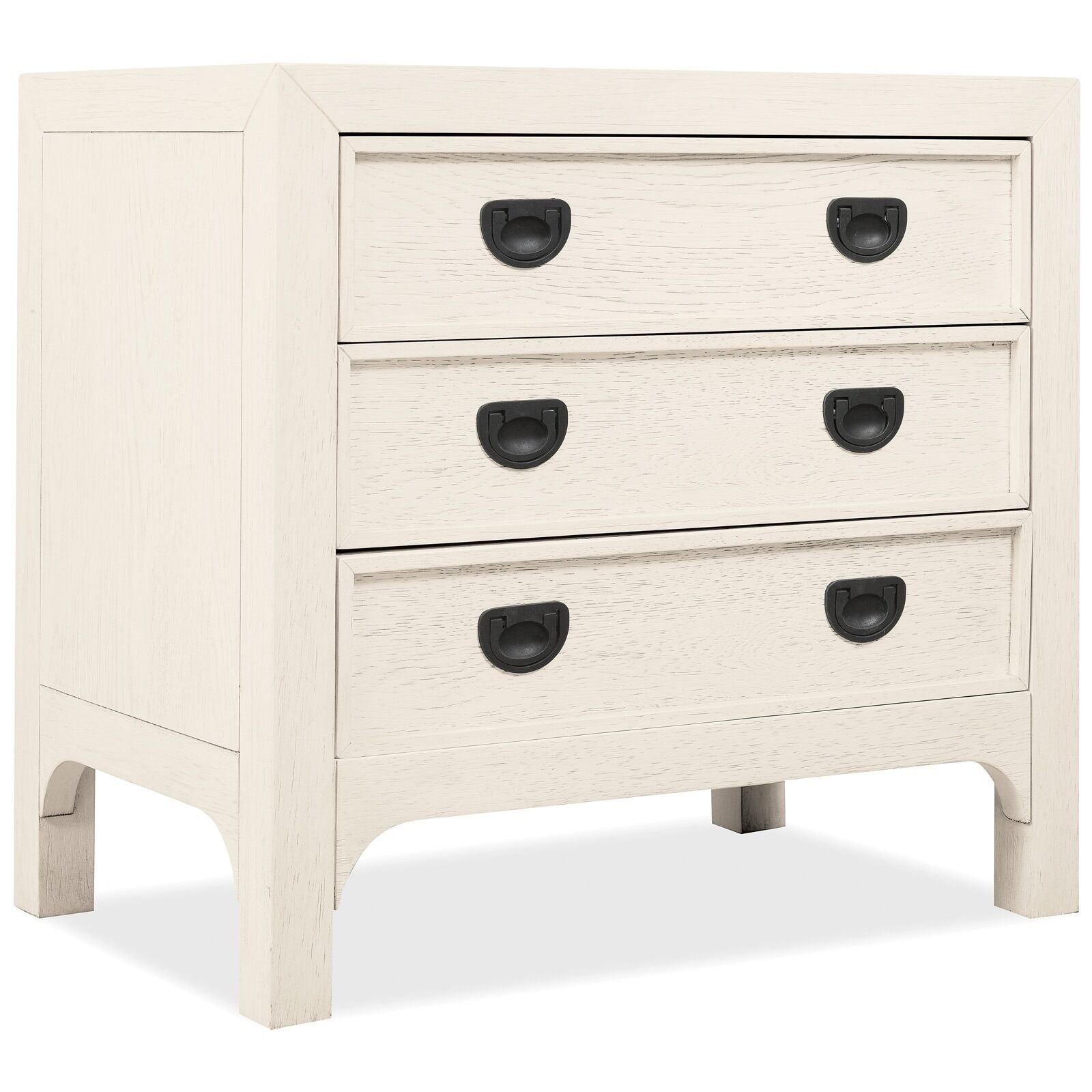 Harmony Three-Drawer Bedside Table by Hooker