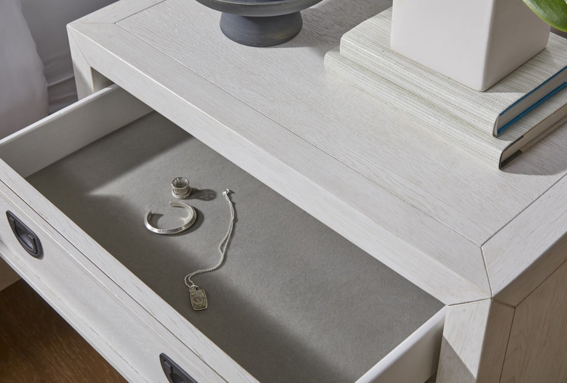 Harmony Three-Drawer Bedside Table by Hooker