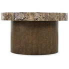 Fusion Round Dark Stone Coffee Table Hooker