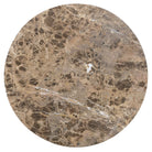 Fusion Round Dark Stone Side Table by Hooker