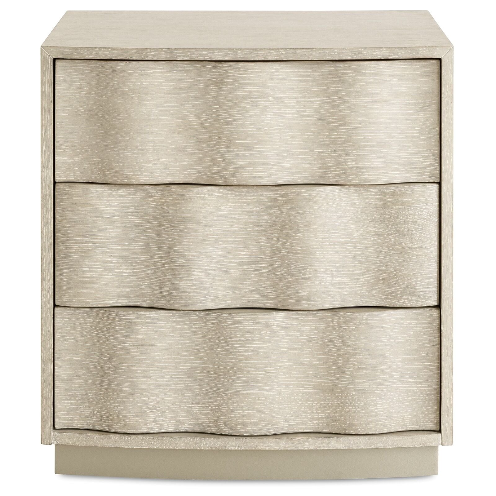 Coastal Breeze 3 Drawer Bedside Table by Hooker