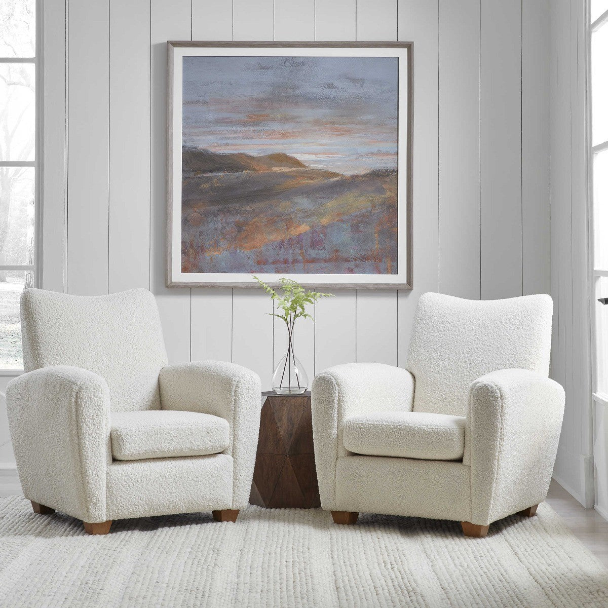 Dawn On The Hills Framed Print by Uttermost