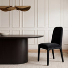 Harmony Upholstered Side Chair in Black by Hooker