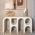 Bloomstone White Small Console Table - 150cm by Richmond Interiors