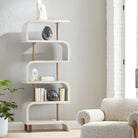 Bia Etagere in White by Uttermost
