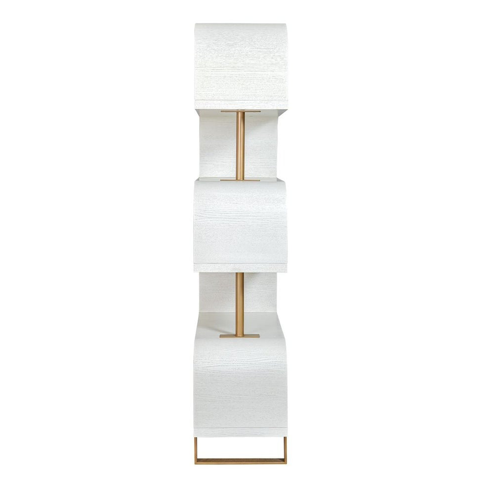 Bia Etagere in White by Uttermost
