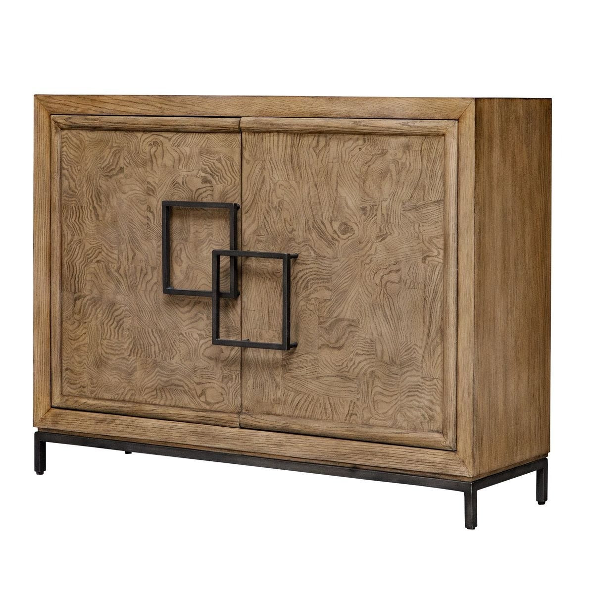Paltrow Burl 2 Door Cabinet by Uttermost