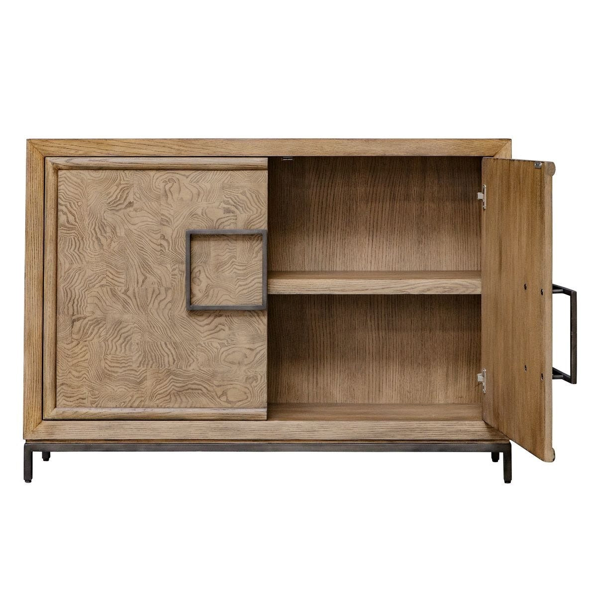 Paltrow Burl 2 Door Cabinet by Uttermost