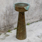 Mano Drink Table in Blue-Green by Uttermost