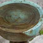 Mano Drink Table in Blue-Green by Uttermost