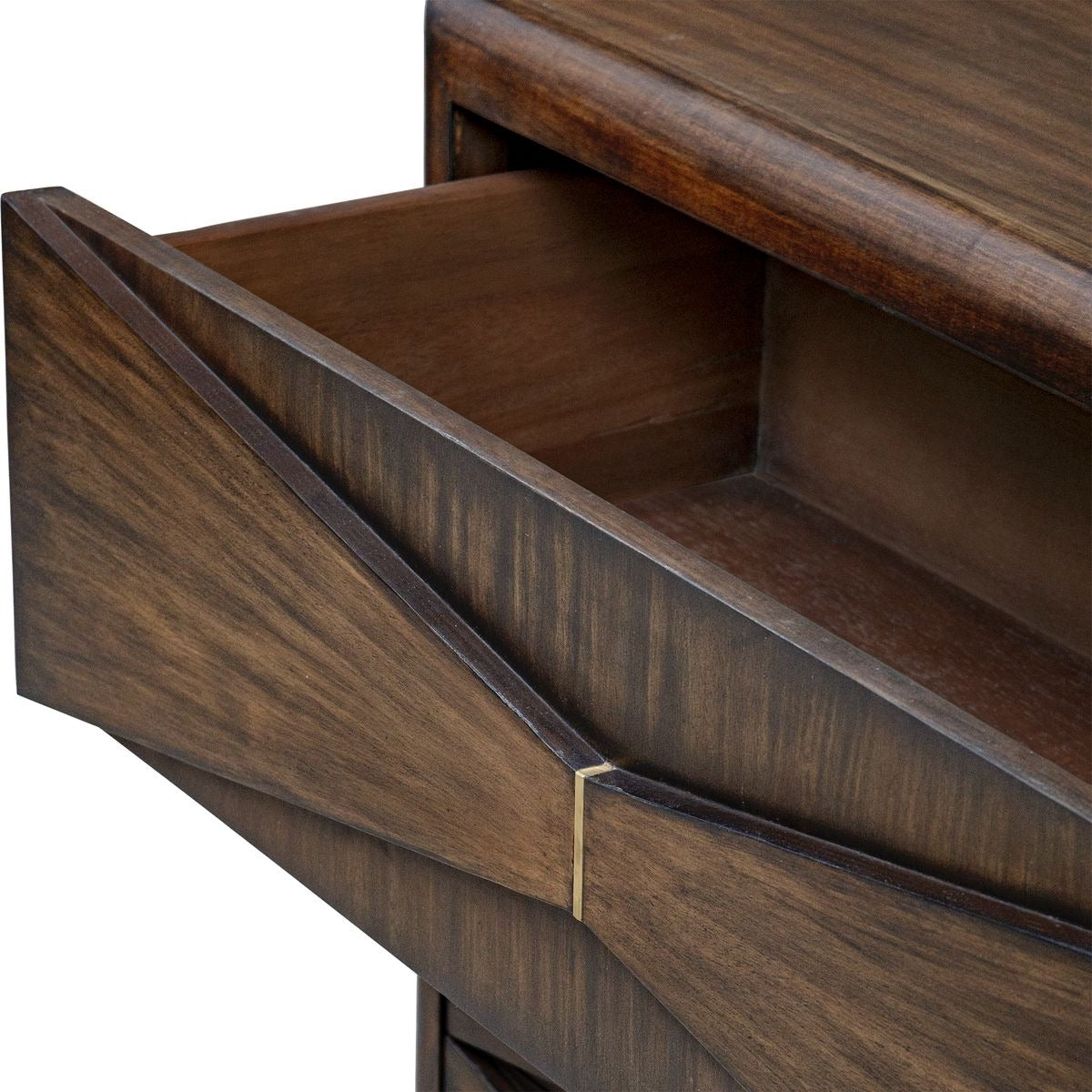 Bowtie 3 Drawer Mid-Century Chest by Uttermost