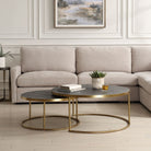Aragon Nesting Coffee Tables in Grey Set of 2 by Uttermost