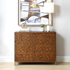 Jethro Burl 2 Door Cabinet by Uttermost