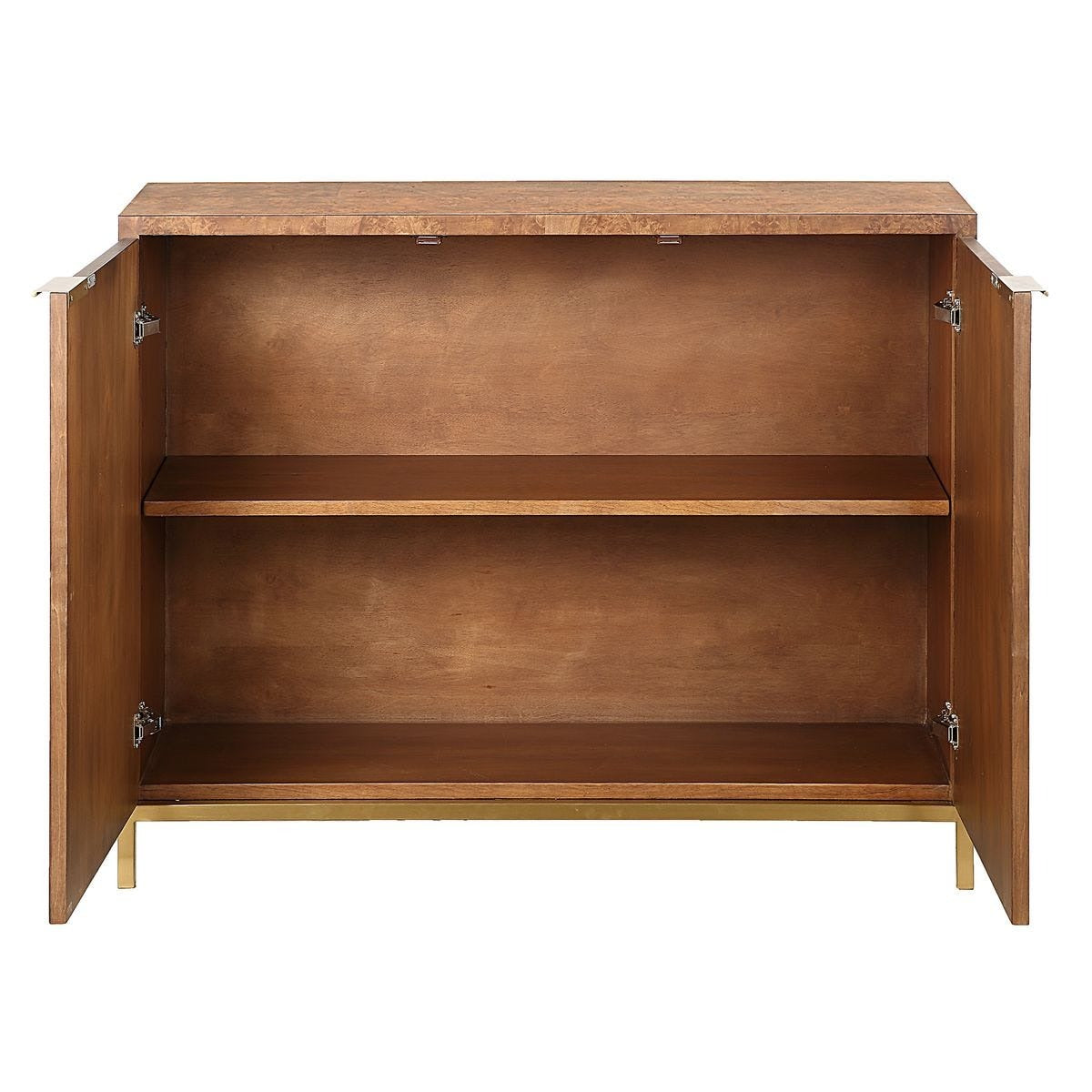 Jethro Burl 2 Door Cabinet by Uttermost