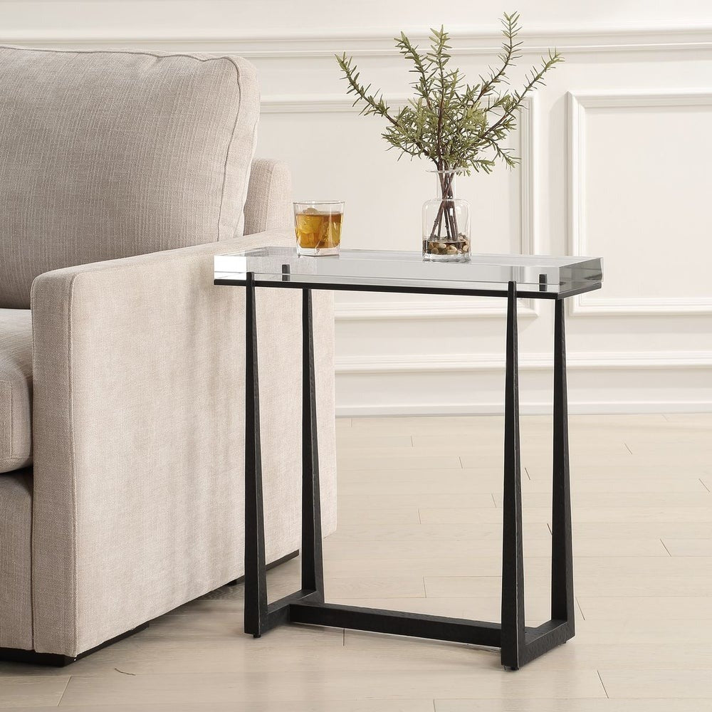 Midas Accent Table in Bronze by Uttermost