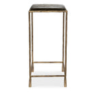 Ovard Antiqued Gold Accent Table by Uttermost