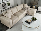Small Round Coffee Table Fisher in Marble & Nickel by Theodore Alexander