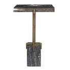 Rowman Petrified Wood Accent Table by Uttermost