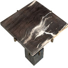 Rowman Petrified Wood Accent Table by Uttermost