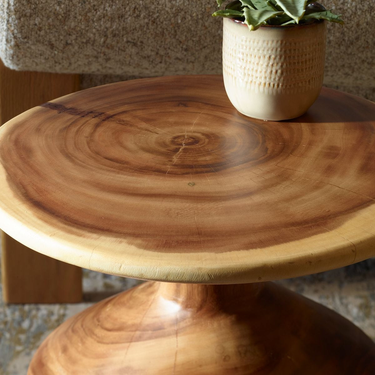 Lynx Hourglass Accent Table by Uttermost