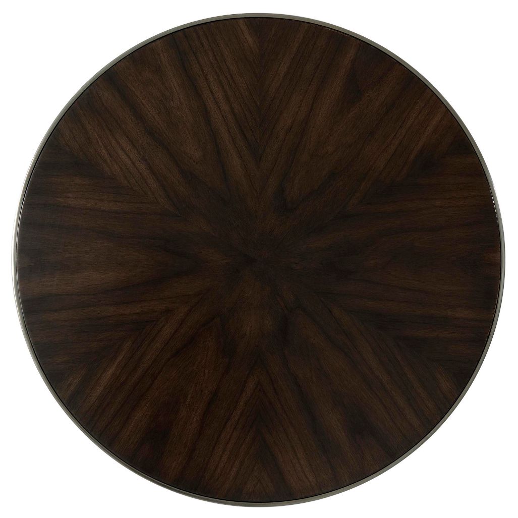 Cordell Side Table in Veneer by Theodore Alexander