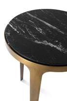 Gennaro Accent Table with Marble Top by Theodore Alexander