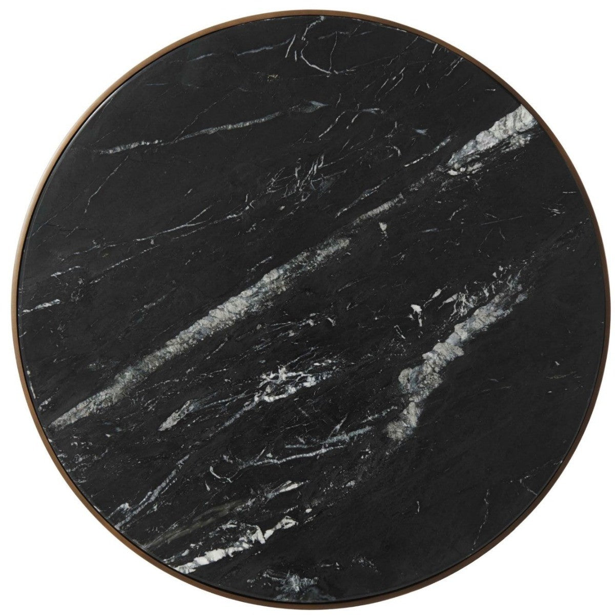 Gennaro Accent Table with Marble Top by Theodore Alexander