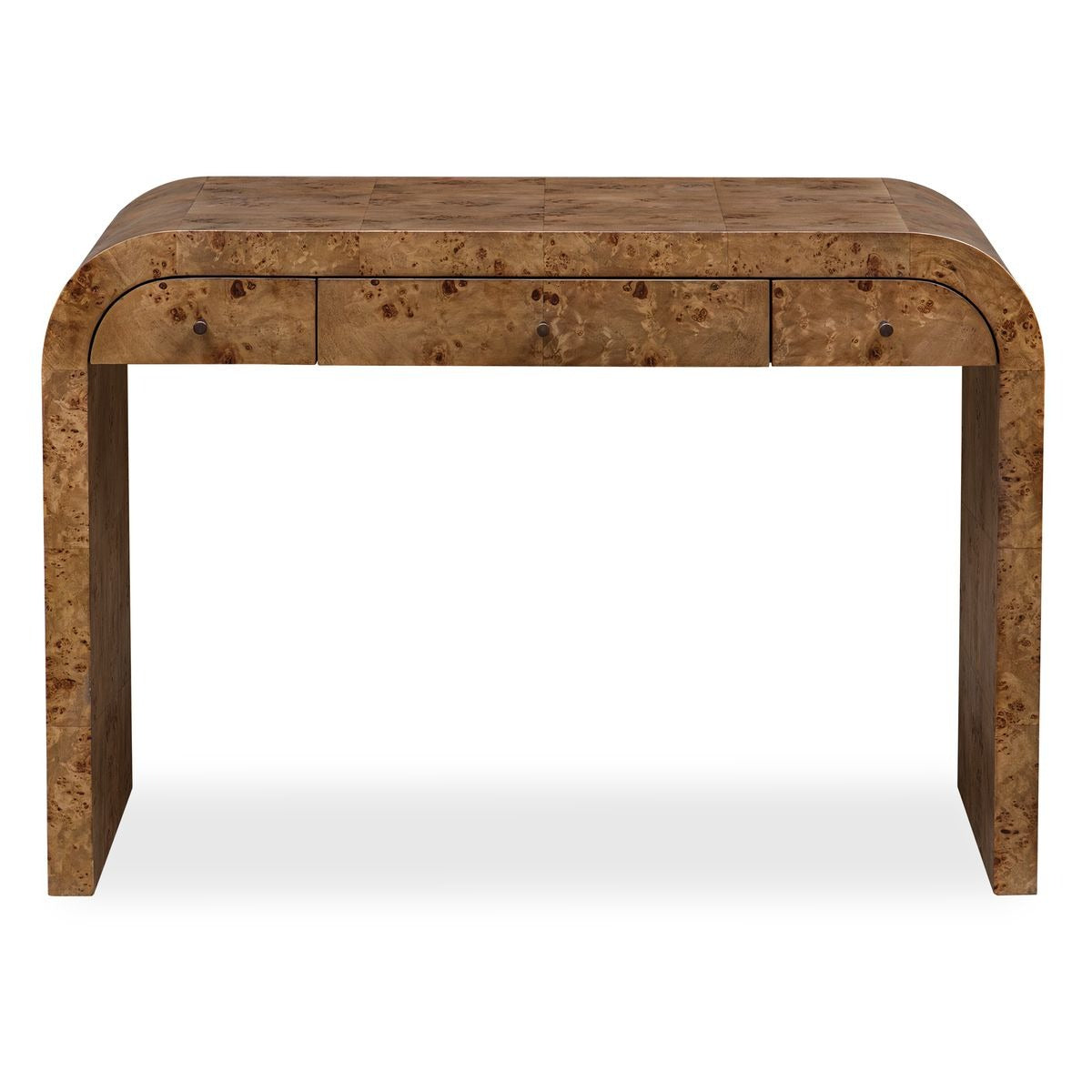 Rocco Mappa Burl Desk by Uttermost