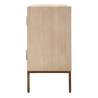 Weimar 2 Door White Cabinet by Uttermost