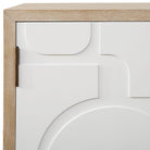 Weimar 2 Door White Cabinet by Uttermost