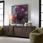 Botero Walnut Console Cabinet by Uttermost