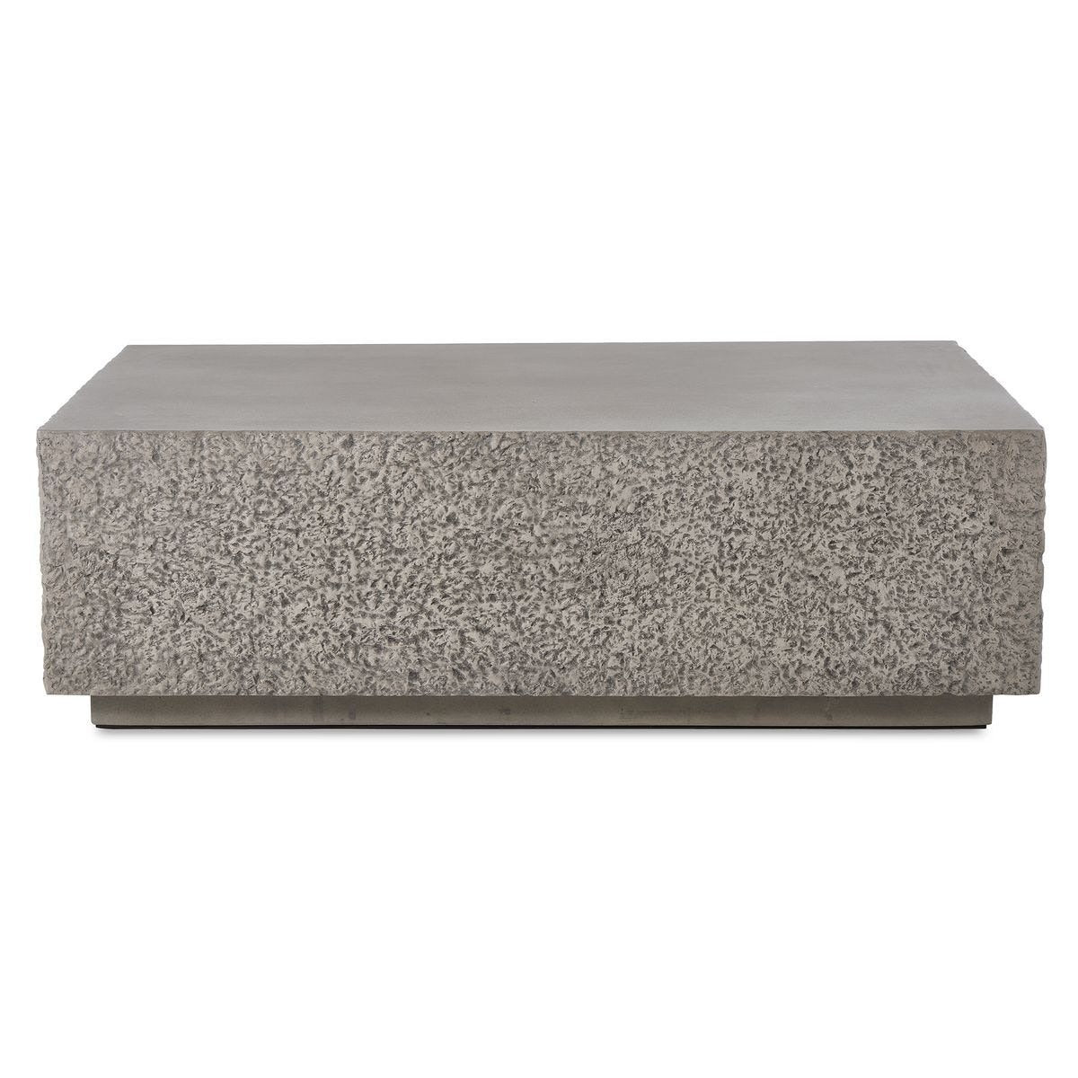 Hesston Outdoor Concrete Coffee Table by Uttermost