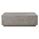 Hesston Outdoor Concrete Coffee Table by Uttermost