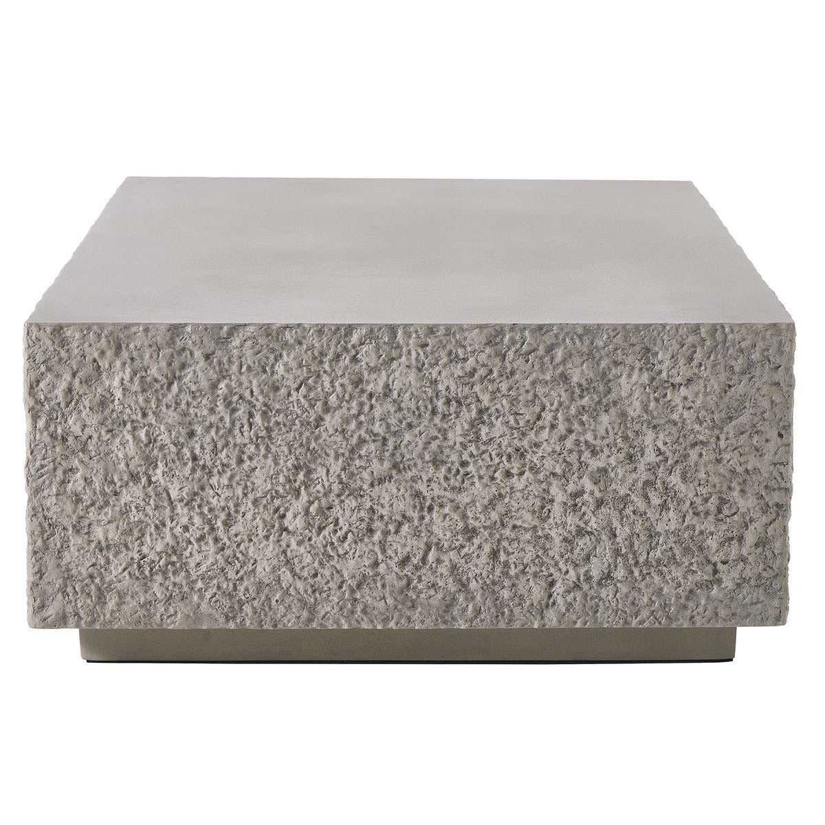 Hesston Outdoor Concrete Coffee Table by Uttermost