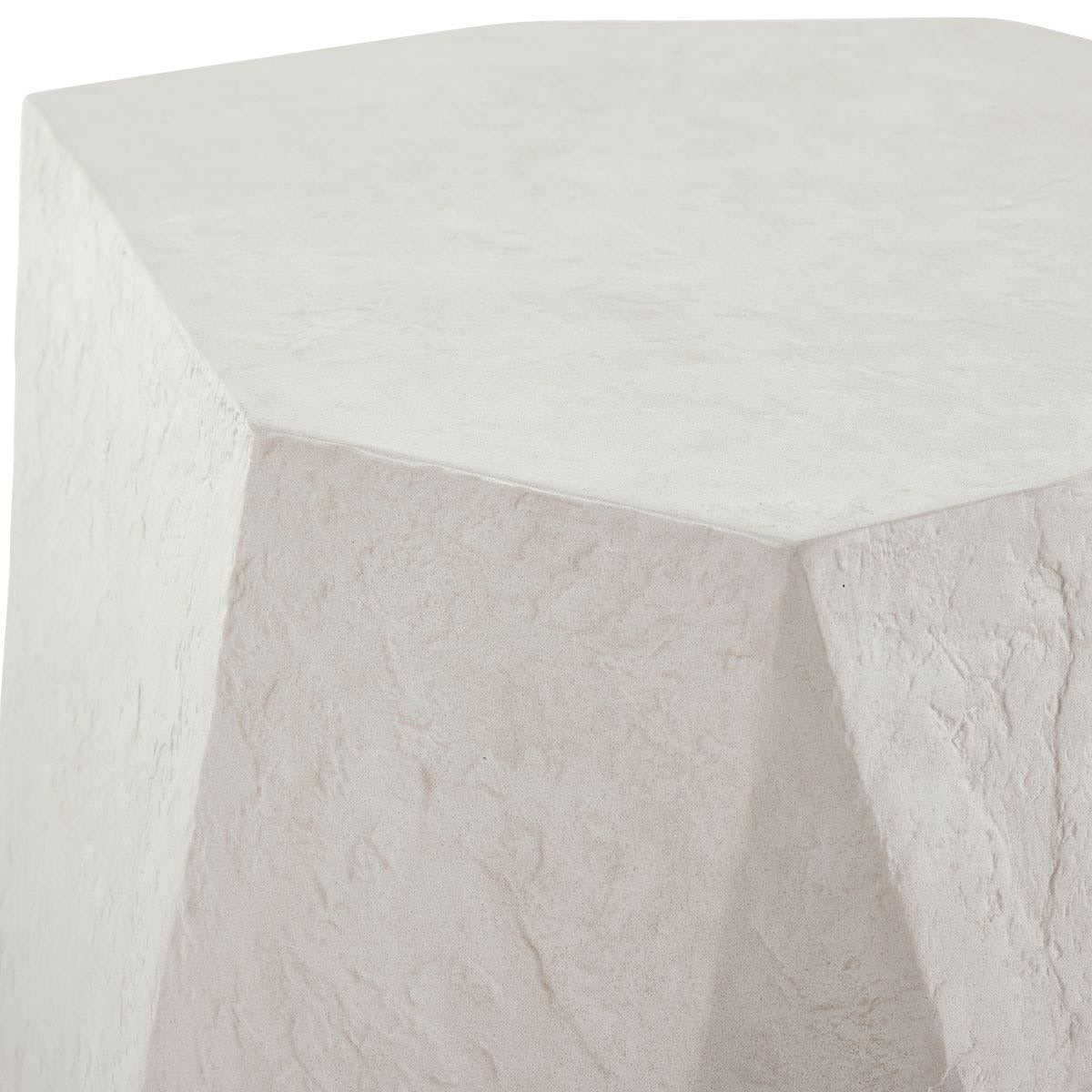 Parra Limestone Indoor/Outdoor Side Table by Uttermost