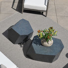 Parra Indoor/Outdoor Side Table in Slate by Uttermost