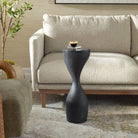 Mattison Black Drink Table by Uttermost
