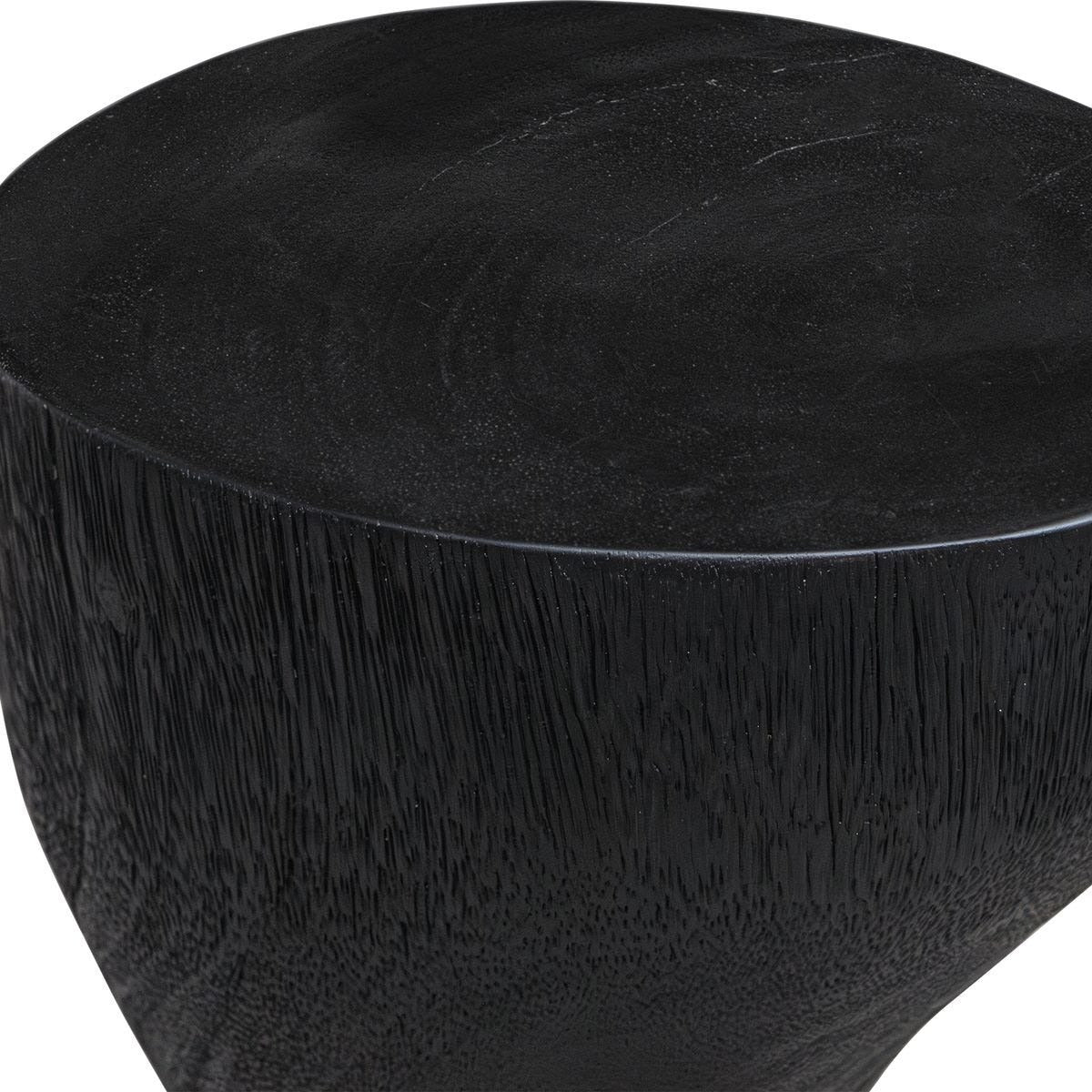 Mattison Black Drink Table by Uttermost