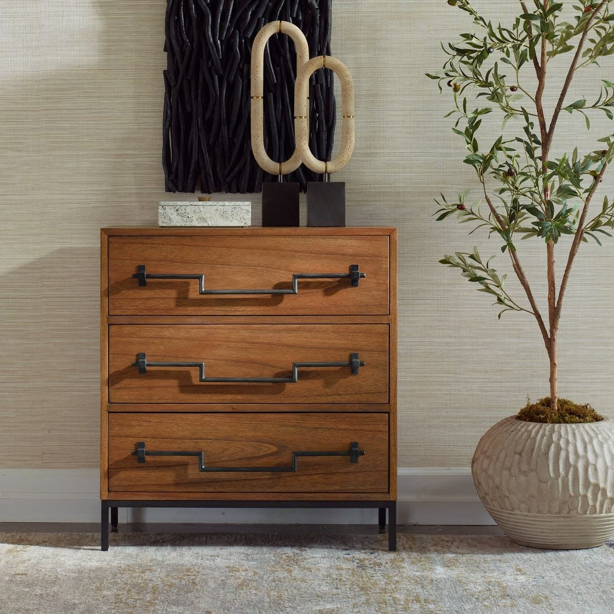 Jory Natural Wood Accent Chest by Uttermost