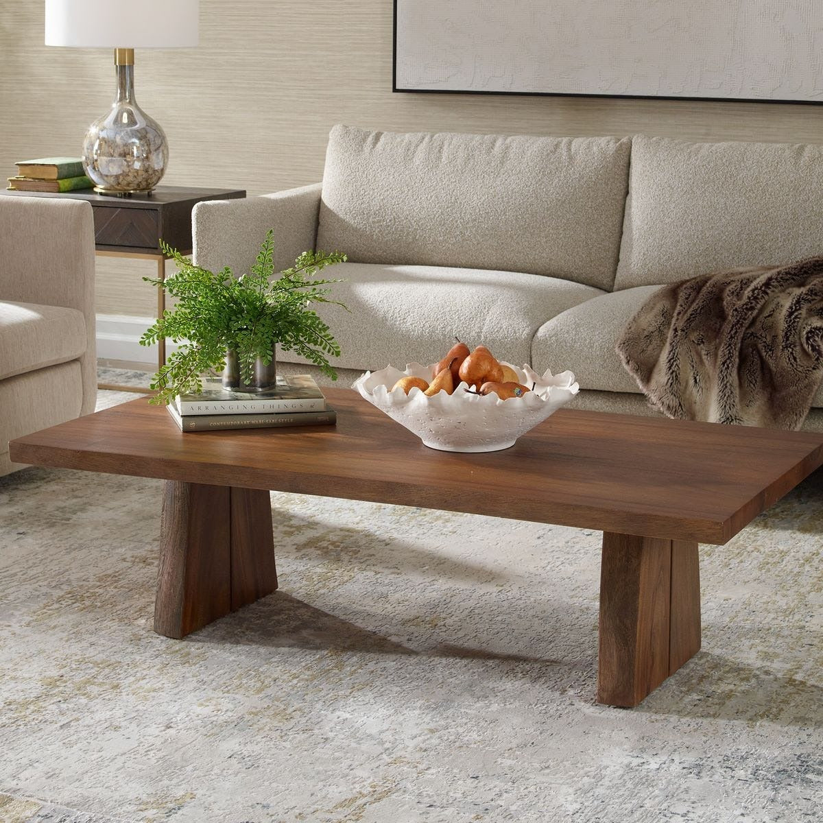 Glenmore Wood Coffee Table by Uttermost