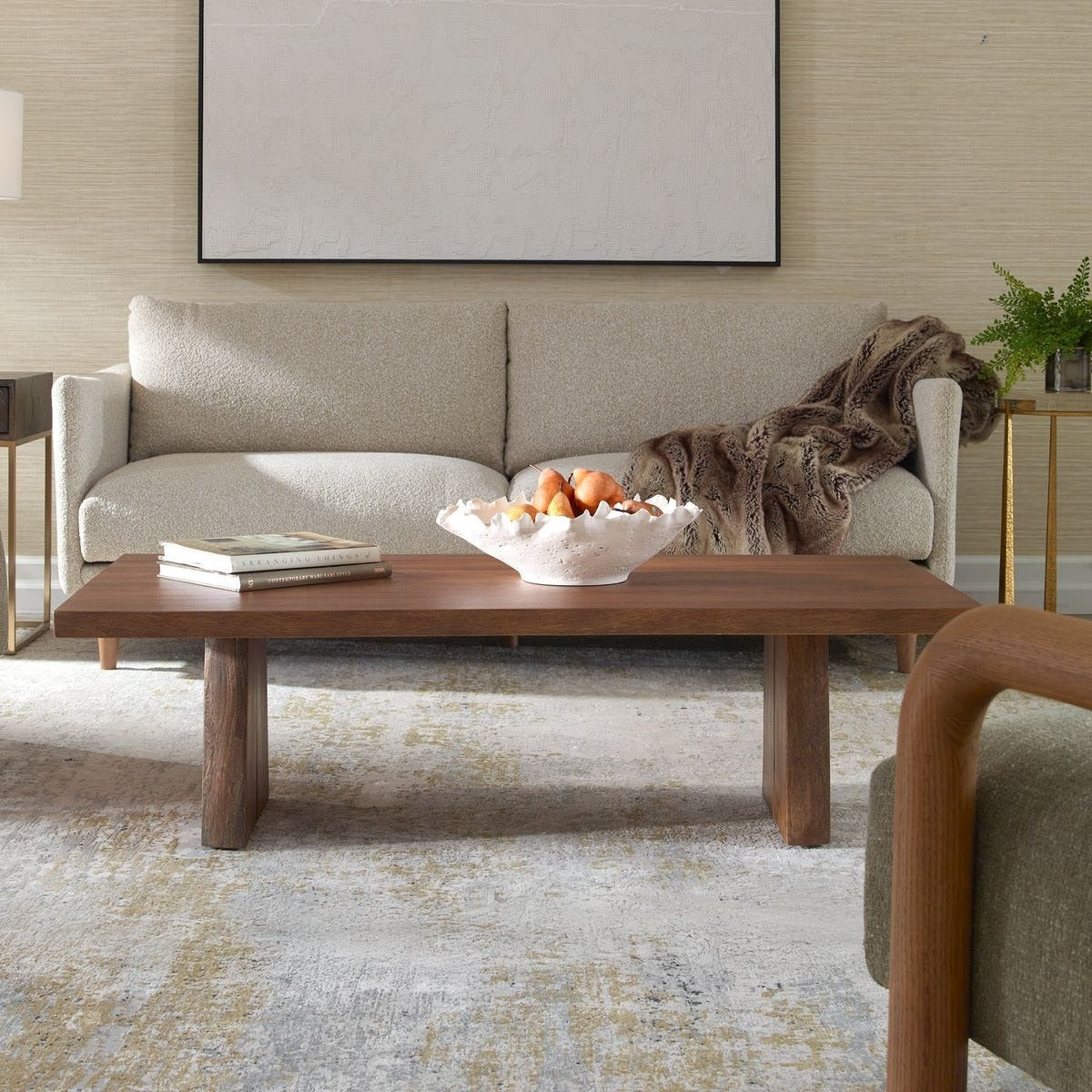 Glenmore Wood Coffee Table by Uttermost