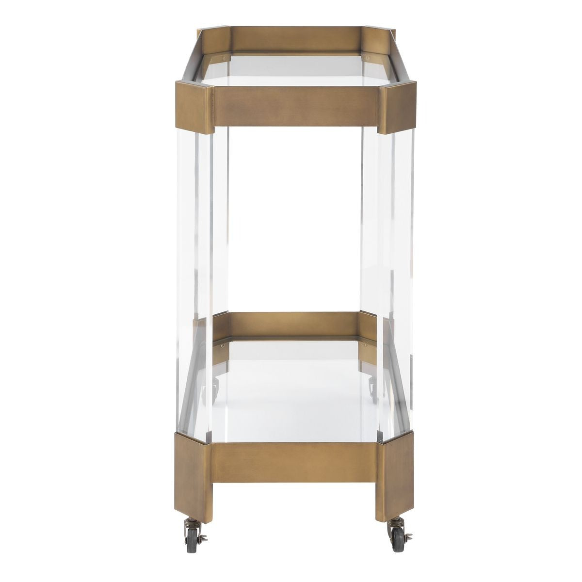 Giselle Bronze Bar Cart by Uttermost