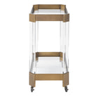 Giselle Bronze Bar Cart by Uttermost