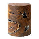 Rafe Wooden Accent Stool by Uttermost