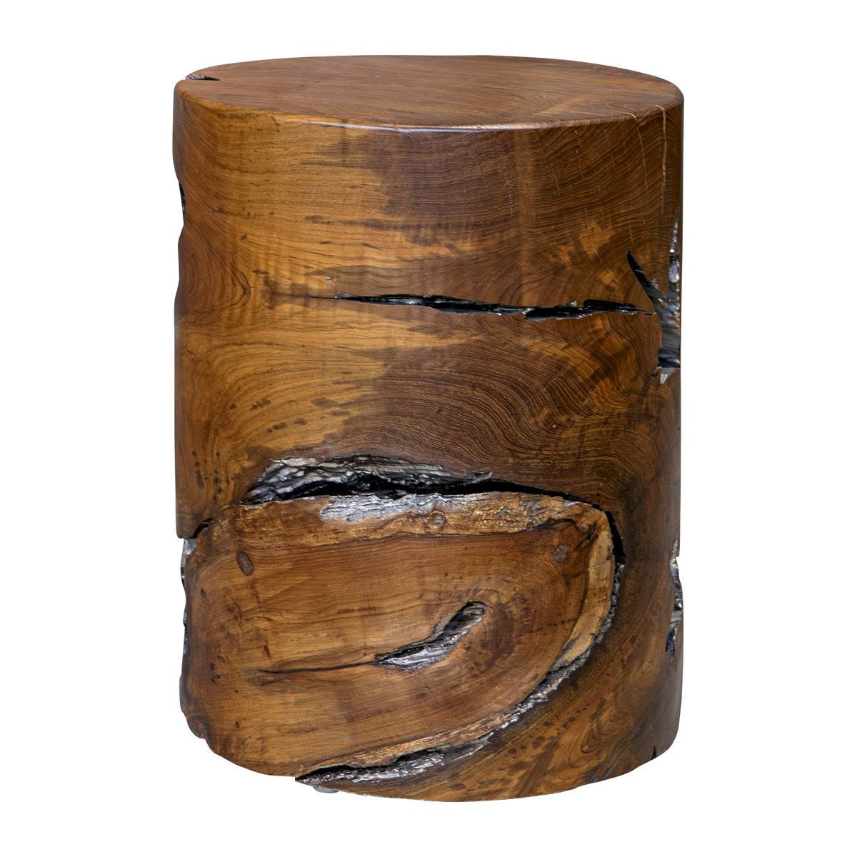 Rafe Wooden Accent Stool by Uttermost