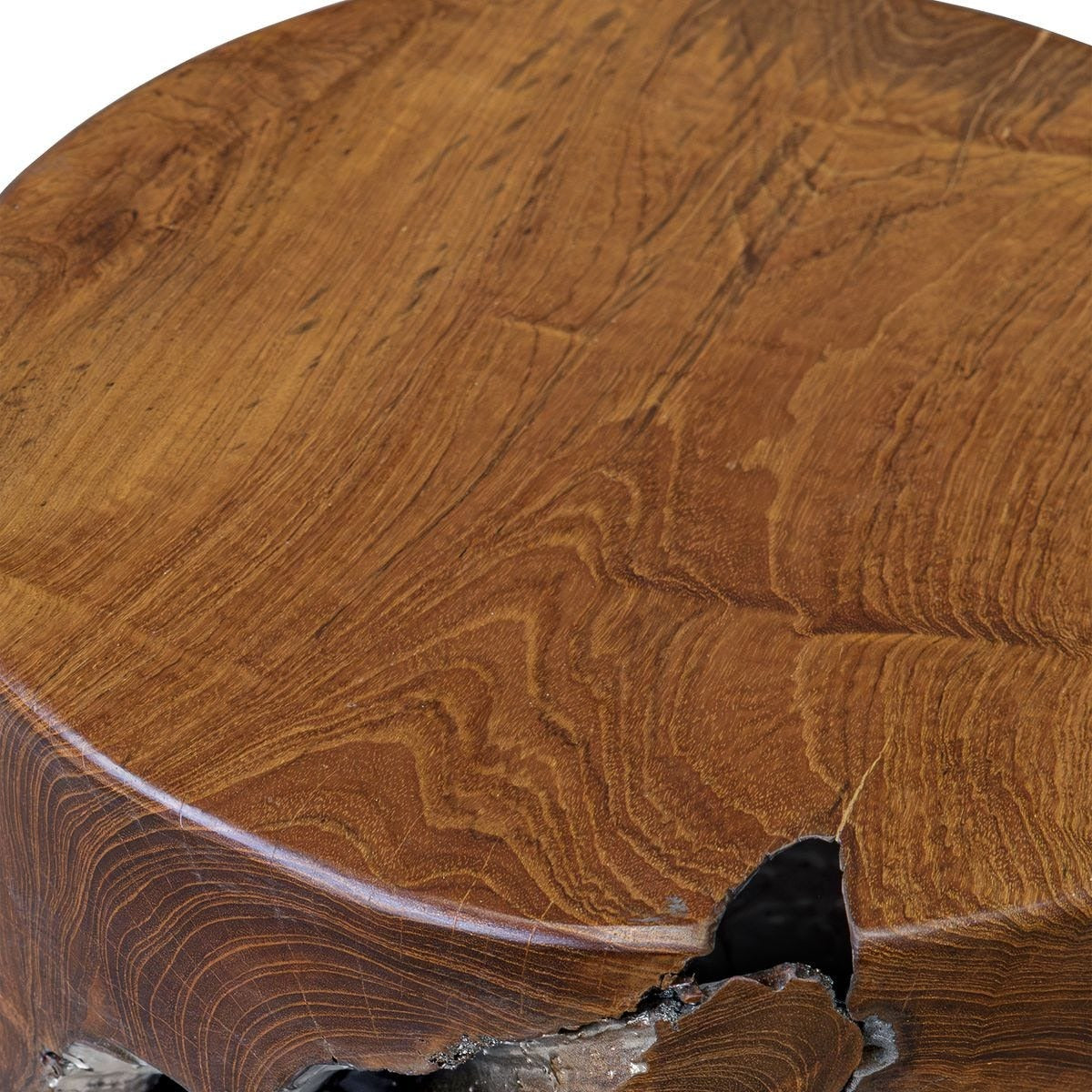 Rafe Wooden Accent Stool by Uttermost